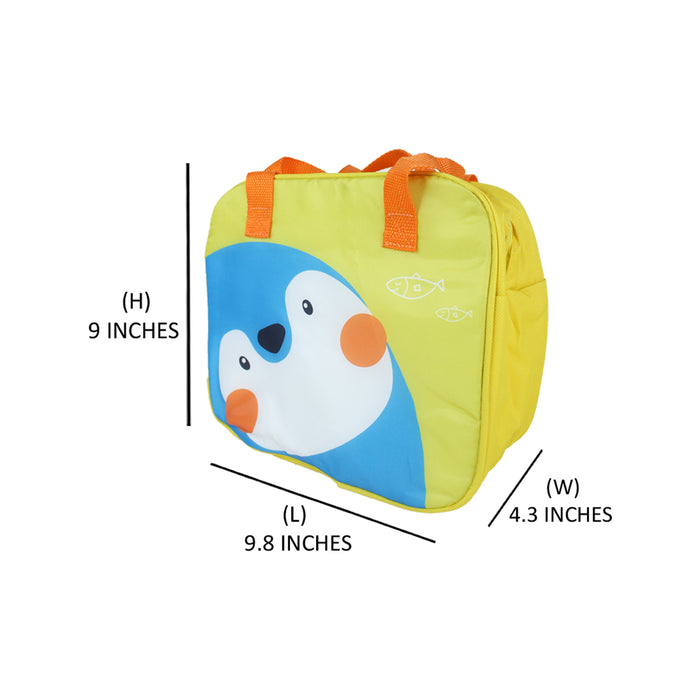 Insulated Tiffin Bags for Kids (Yellow & Blue)