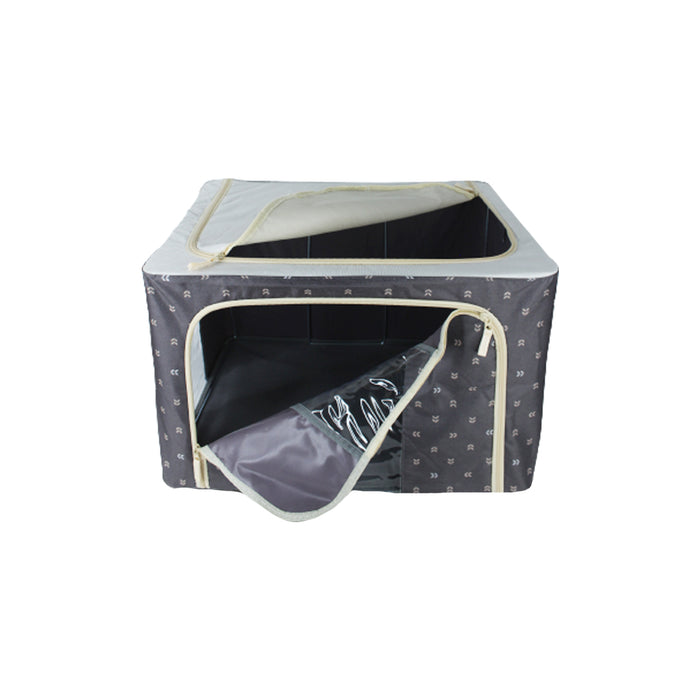 66 L Black Storage Bag with Zip