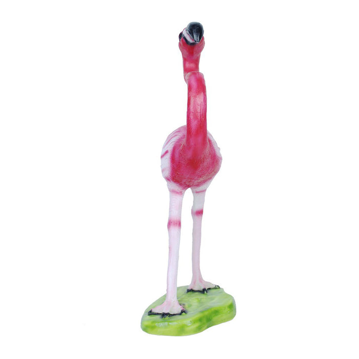 Resin two leg medium Flamingo Statue