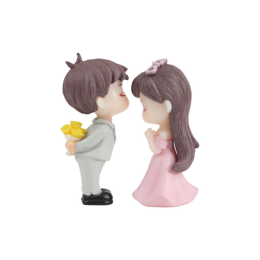 miniature garden toys ,couple miniature toys 