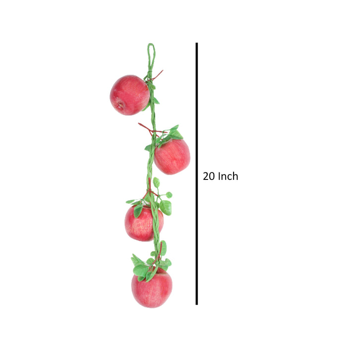 Real looking Artificial Fruit Apple (Set of 2) string