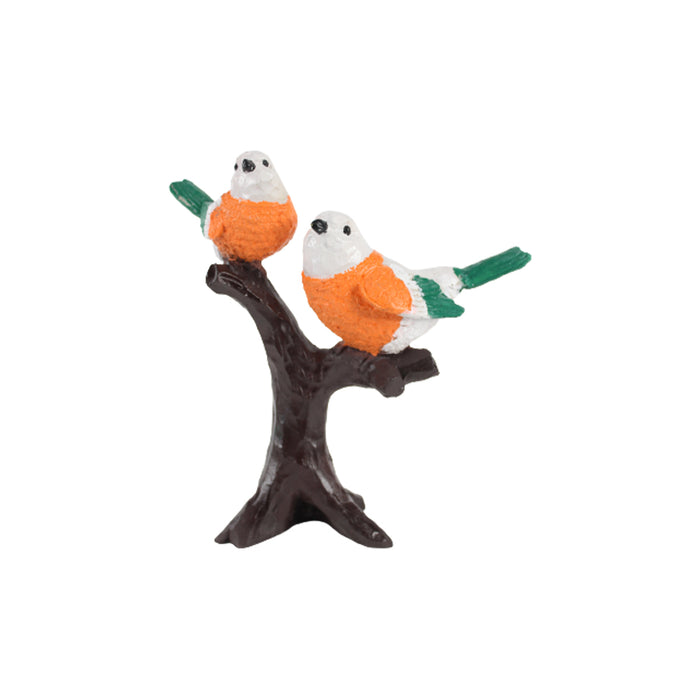 Two Bird Statue for Home & Garden Decoration (Green)