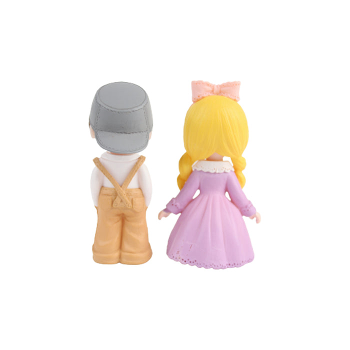 Dangri Boy  Couple-1( Miniature toys , cake toppers , small figuine, Valentine couple)