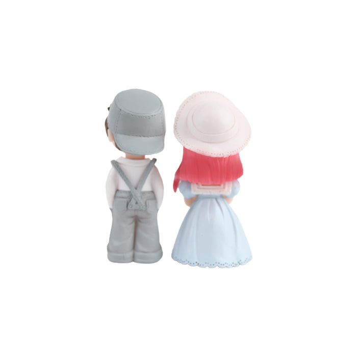 Dangri Boy  Couple-2( Miniature toys , cake toppers , small figuine, Valentine couple)