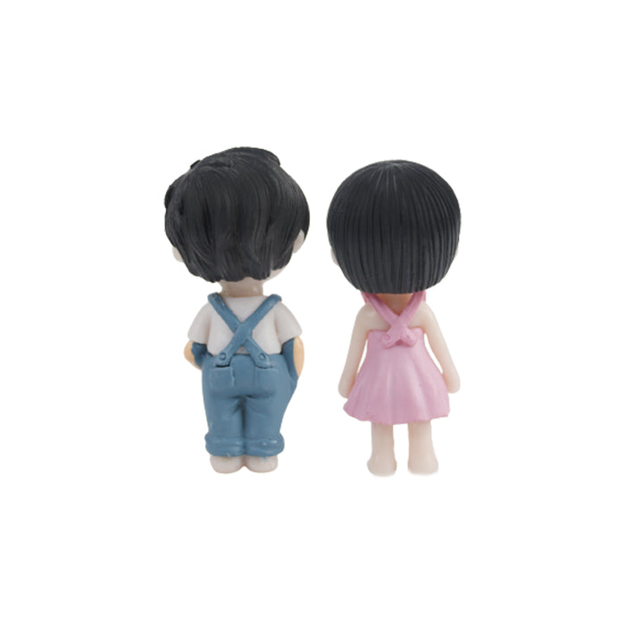 Gallace Couple-2( Miniature toys , cake toppers , small figuine, Valentine couple)