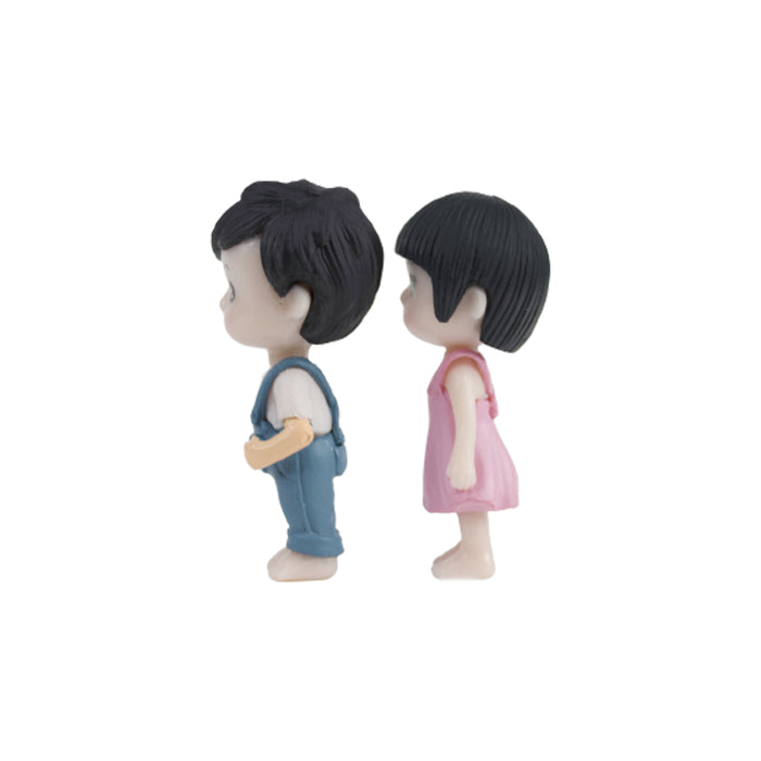 Gallace Couple-2( Miniature toys , cake toppers , small figuine, Valentine couple)
