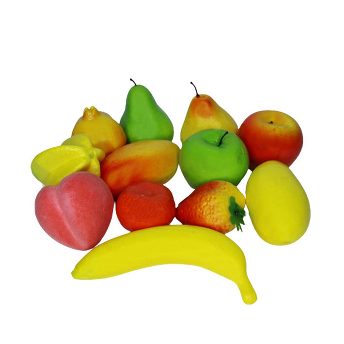 (Set of 12) Artificial Fruits  for home & kitchen décor
