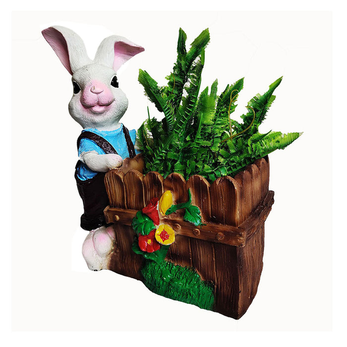 Resin Standard Bunny Planter