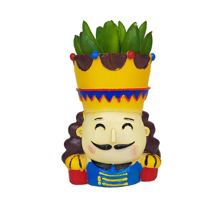 King Succulent Pot for Home and Balcony Decoration