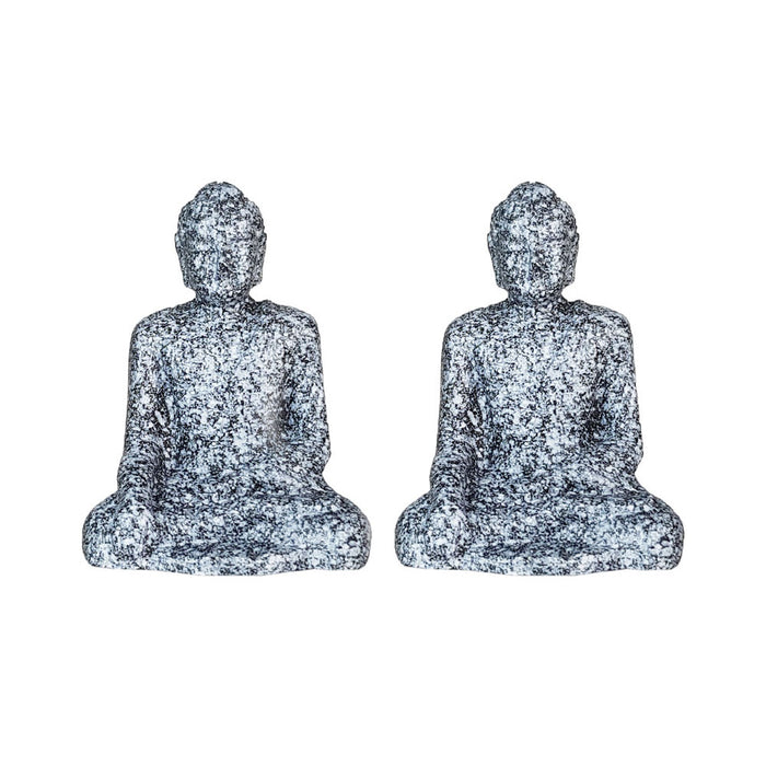 Miniature Toys : (2 Pc/Set ) Stone Buddha