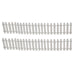 Miniature Toys: Set of 2 Mini Fence Long for Miniature Fairy Garden Toys in white - Wonderland Garden Arts and Craft