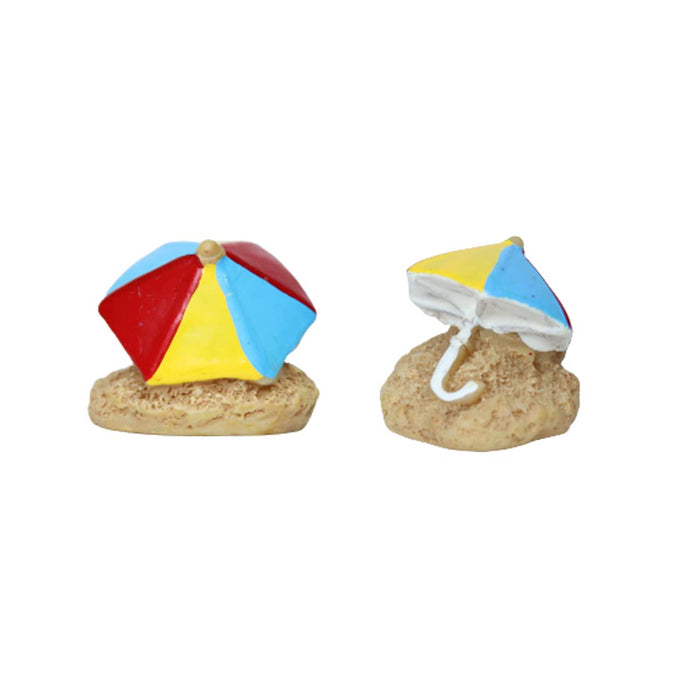 Miniature Toys : (Set of 2) Beach Umbrella