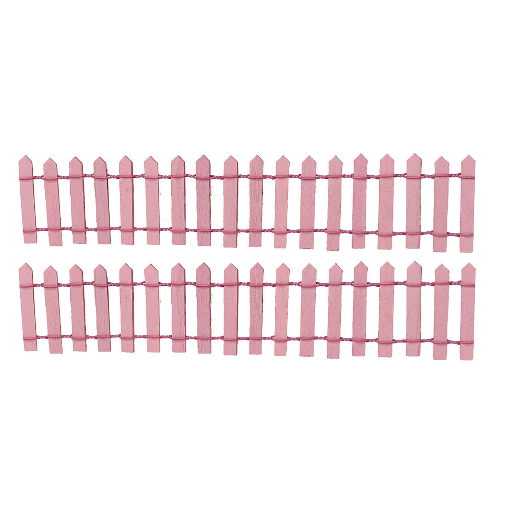 Miniature Toys : (Set of 2) Fence for Fairy Garden Accessories