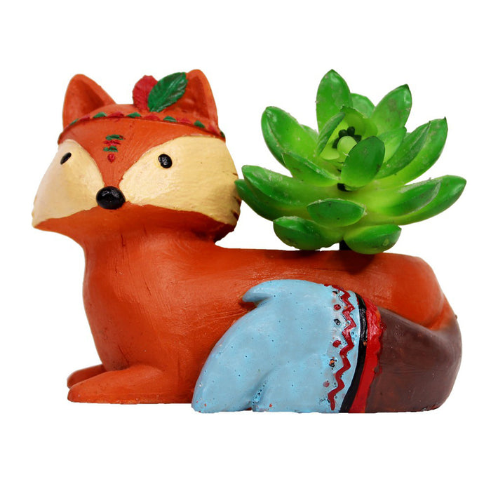 Fox Succulent Pot for Home and Balcony Decoration