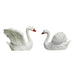 Miniature Toys : Swans for Fairy Garden Accessories - Wonderland Garden Arts and Craft