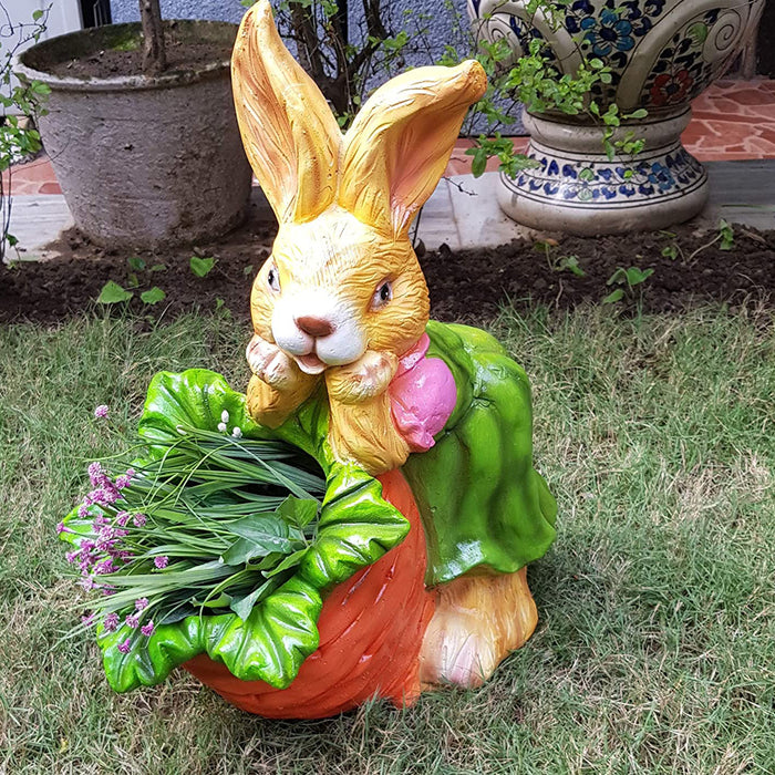 Cute Bunny Planter for Garden and Balcony Decoration