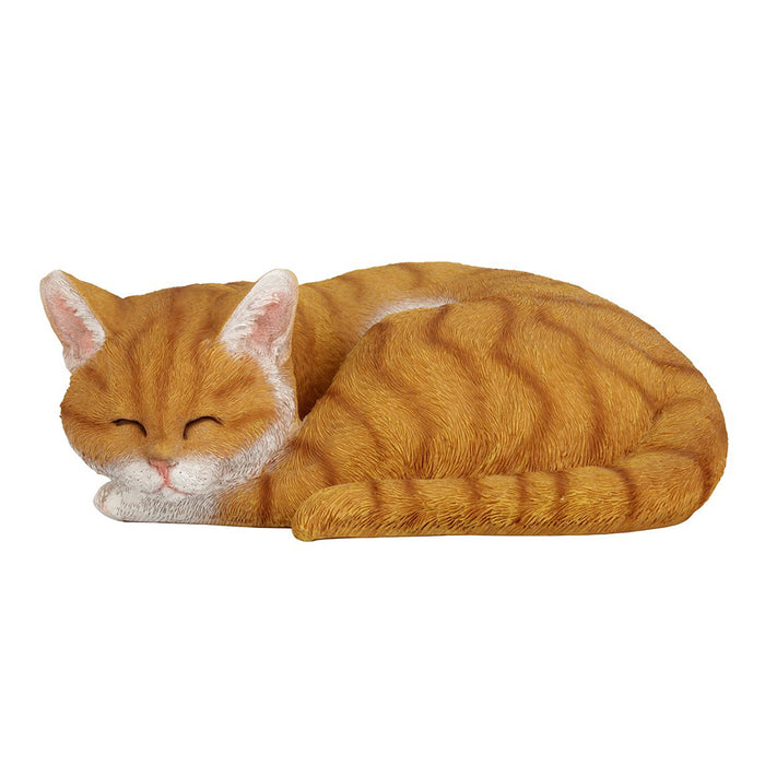 Wonderland Sleeping Cat garden or home decor (Animal Statue, Balcony , Gift)|  Sculpture for Lawn Decoration, For Display