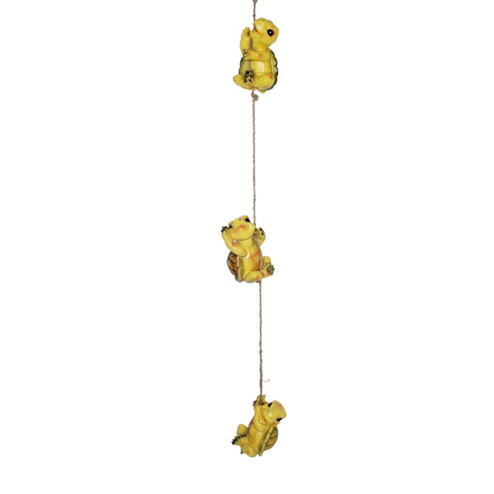 Hanging Imported Playful Turtle on String