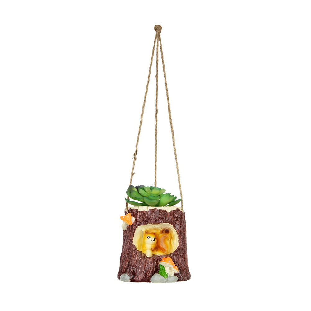 Hanging Squirrel Nest Succulent Pot for Home Decoration