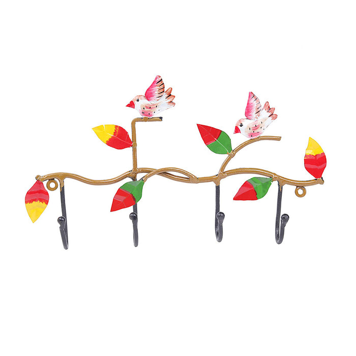 Two Bird with 4 Hooks for Home Decoration