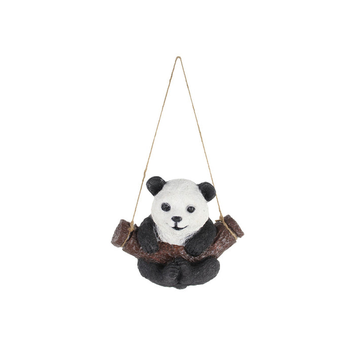 Wonderland  hanging garden decor Swing Panda