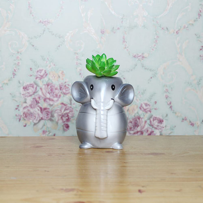 Elephant Succulent Pot for Home and Balcony Decoration