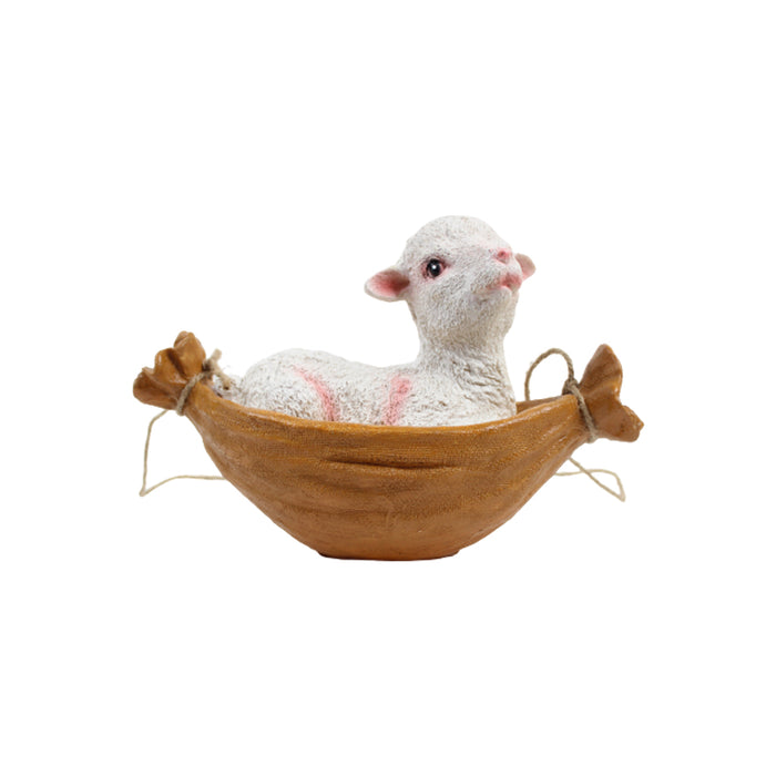 Hanging Lamb for garden decor-Brown