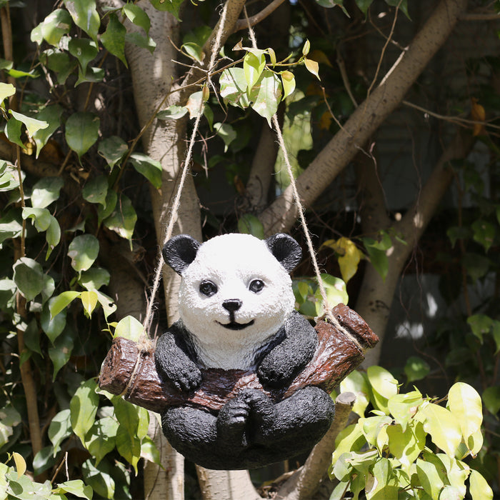 Wonderland  hanging garden decor Swing Panda