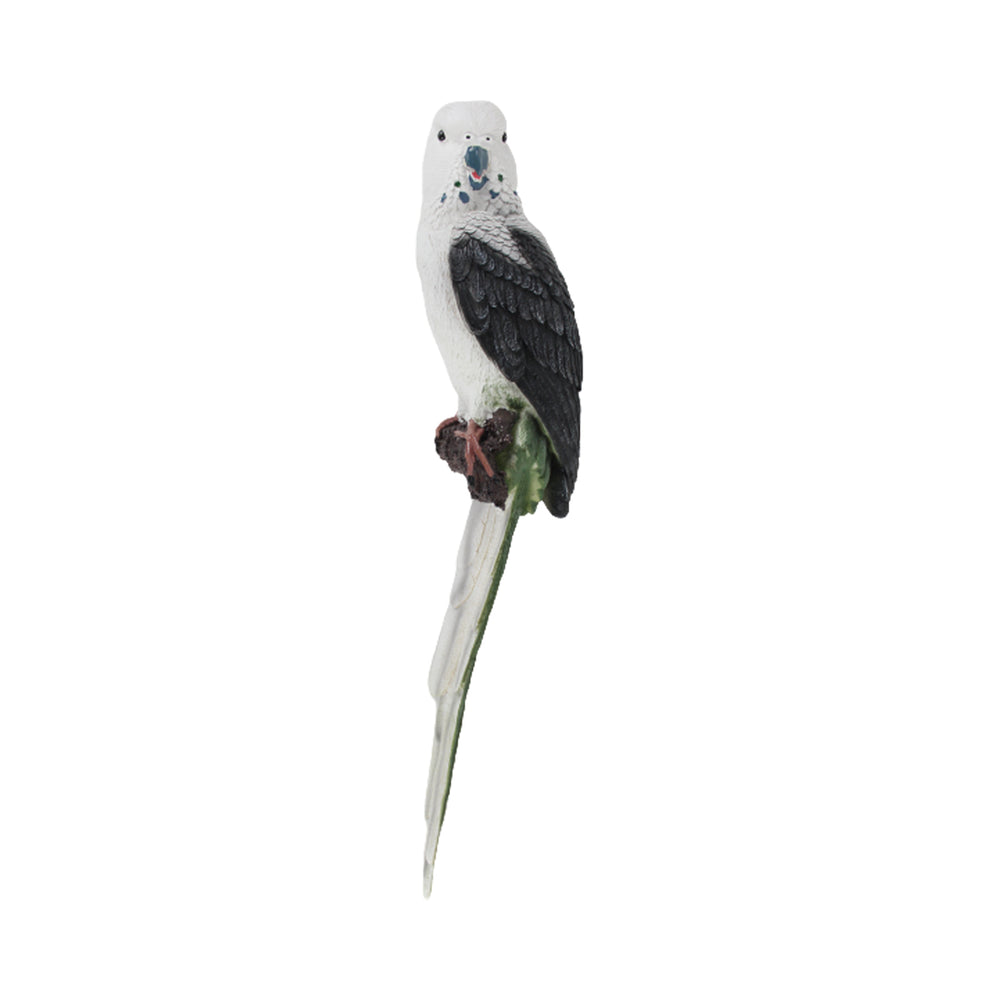 Big size resin wall Parrot Blue (wall decor, home decor)