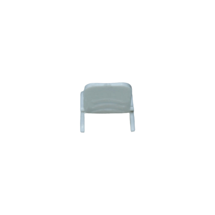 Miniature Toys : (Set of 4) White Beach Chair for Fairy Garden Accessories
