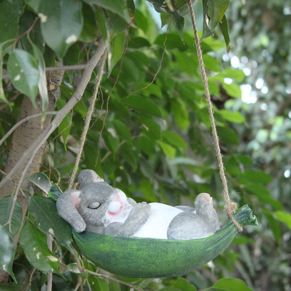 Fabric Hanging Rabbit Buy Hanging Rabbit For Garden Decor Online — Wonderland Garden Arts and ...