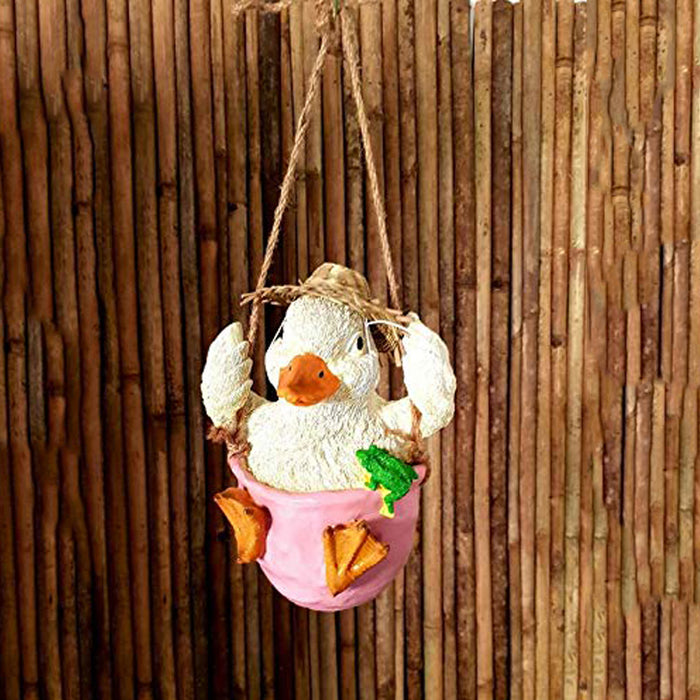 Hanging Duck Swing for Balcony and Garden Decoration