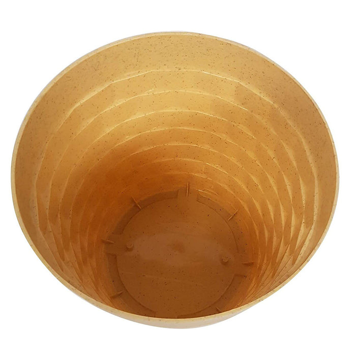 12 inches Brix Pots Outdoor Pots  (Single) (Beige)