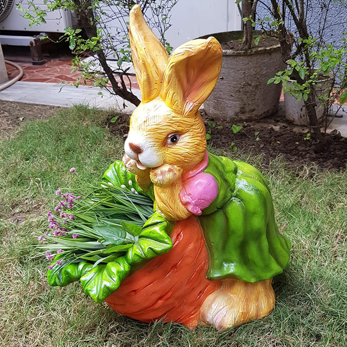 Cute Bunny Planter for Garden and Balcony Decoration
