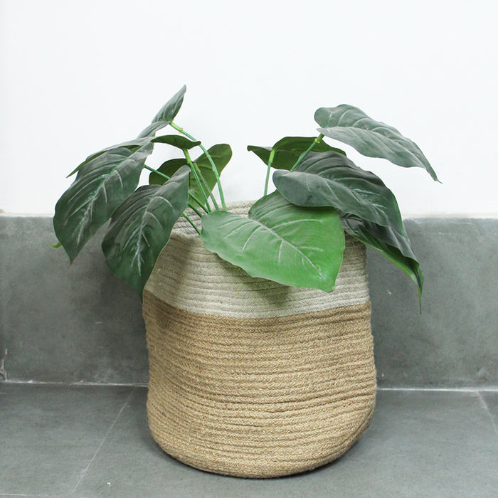Big Jute Plant Bag for Home and Garden Decoration