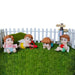 Miniature Toys : (Set of 4) Cherubs - Wonderland Garden Arts and Craft