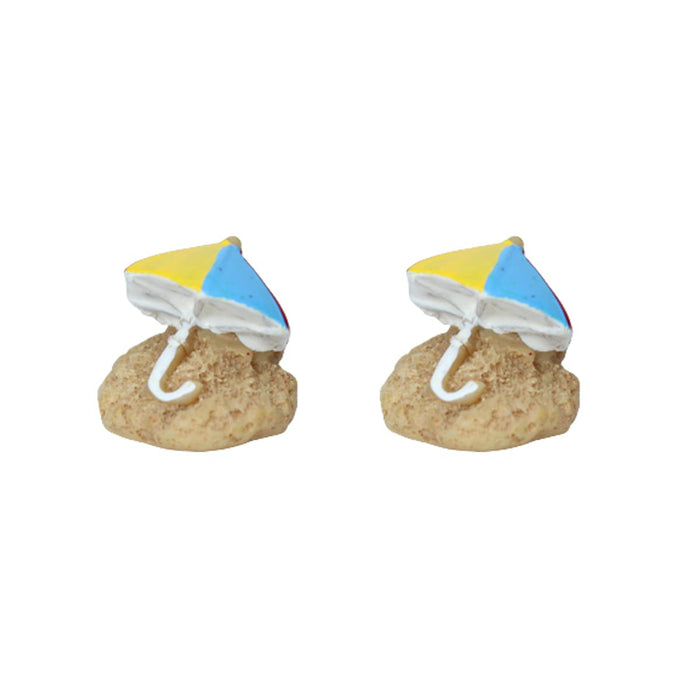 Miniature Toys : (Set of 2) Beach Umbrella