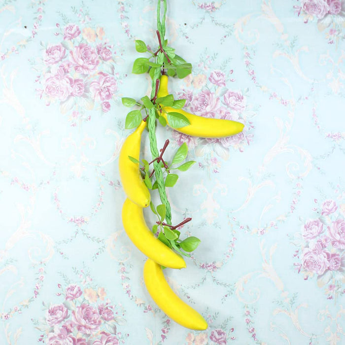 Artificial Banana Fruit String (Natural, 1 Piece)