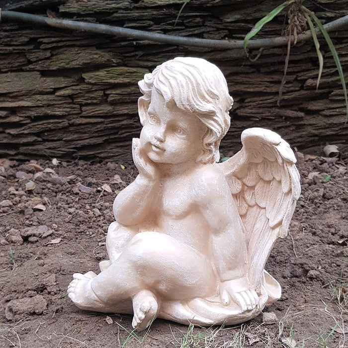 Angel/Cherub Statue for Home Decoration (9 Inch)