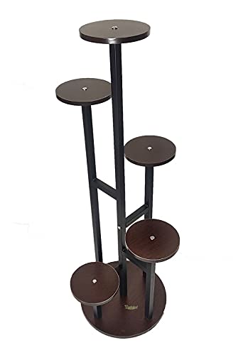 Wooden Planter Stand for 5 pots