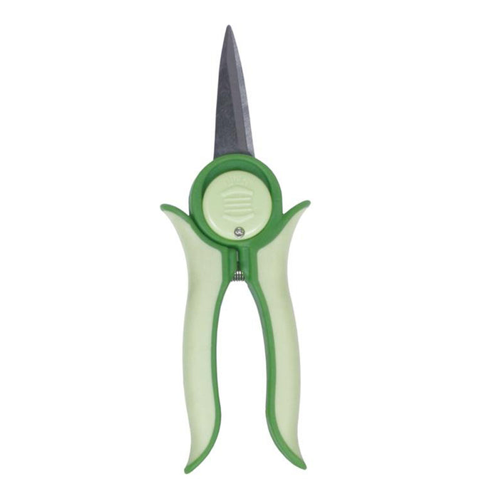 Garden tools :Mini Trimmer Pruning Shear With Smart Lock in Light Green