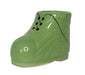 Shoe Shape Ceramic Pot for House and Garden Decoration (Green) - Wonderland Garden Arts and Craft