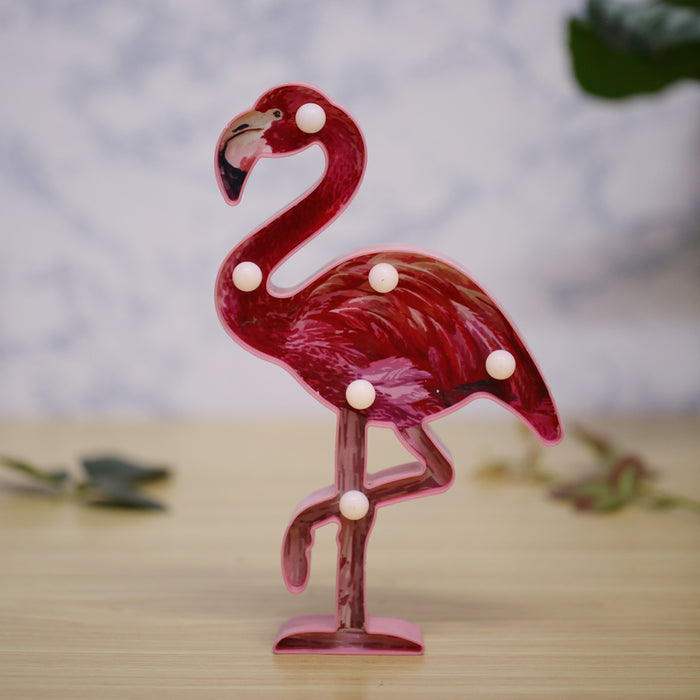 Flamingo LED wall light-Pink for kids room night light (Hole at the back)
