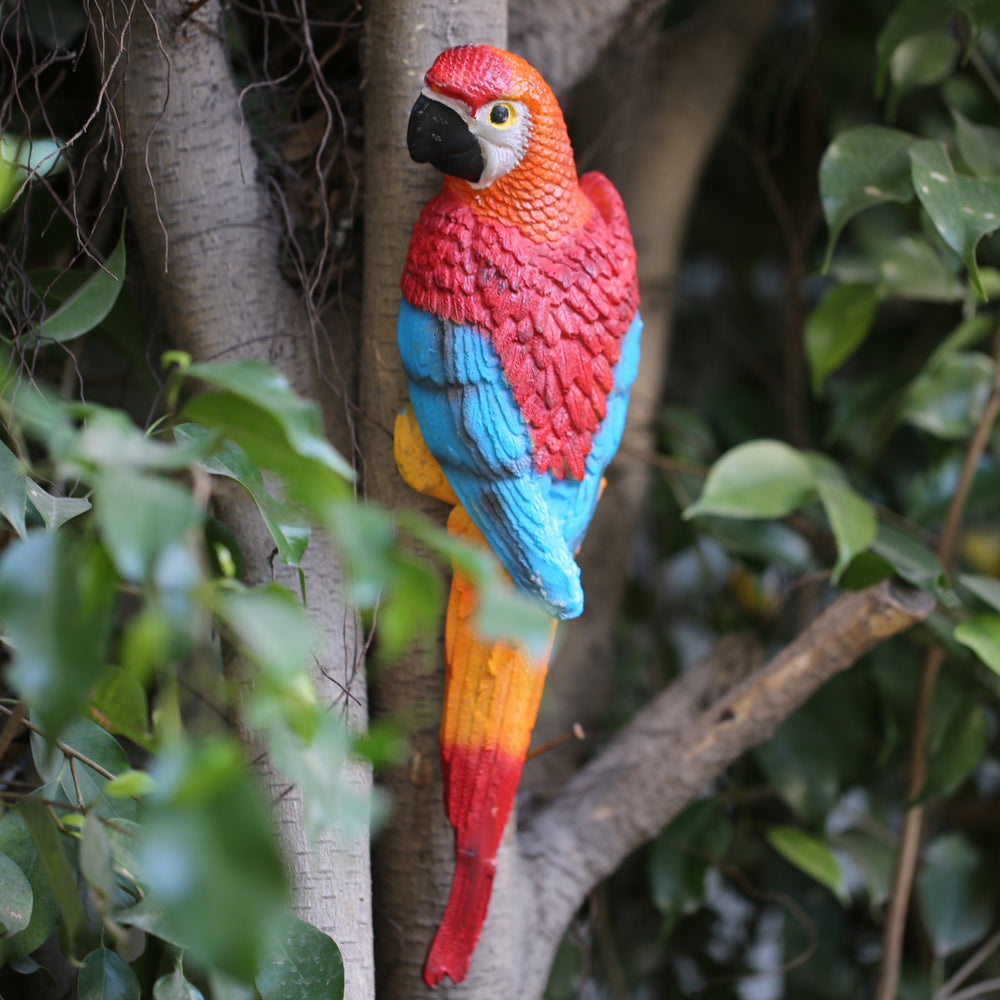 Handmade parrot in multicolorGarden décor|Outdoor Décor