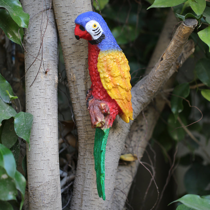 Wonderland Multicolor parrotGarden décor|Outdoor Décor