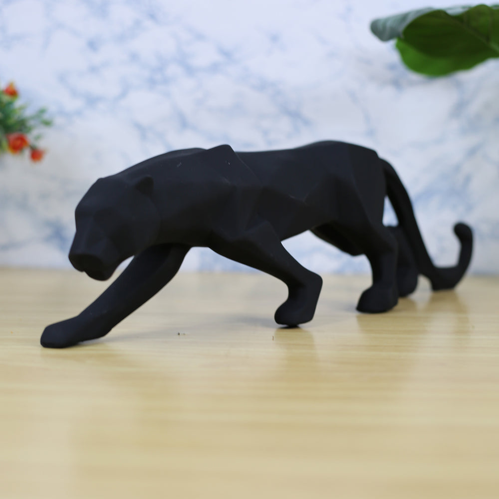 Wonderland home décor Matt- finishing  Black Cheetah