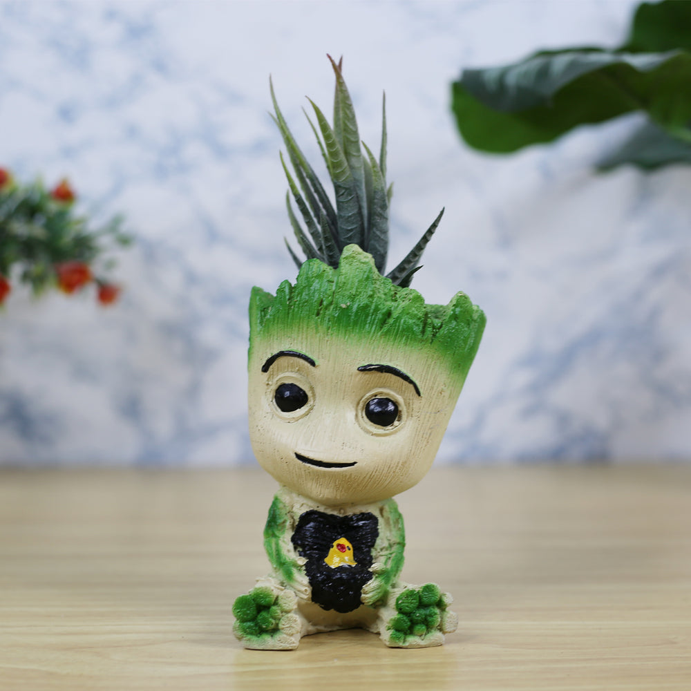 Baby Groot with chick for Home and  Decoration (medium size)