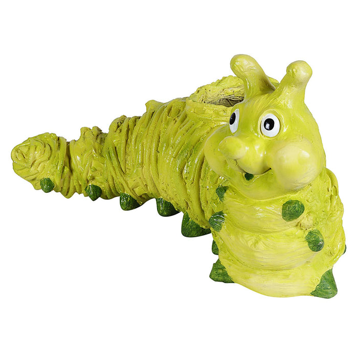 Caterpillar Pot for  Garden Decoration (Green)