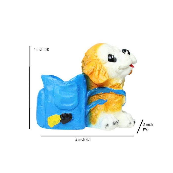 Dog with Bag Succulent Pot for Home and Balcony Decoration