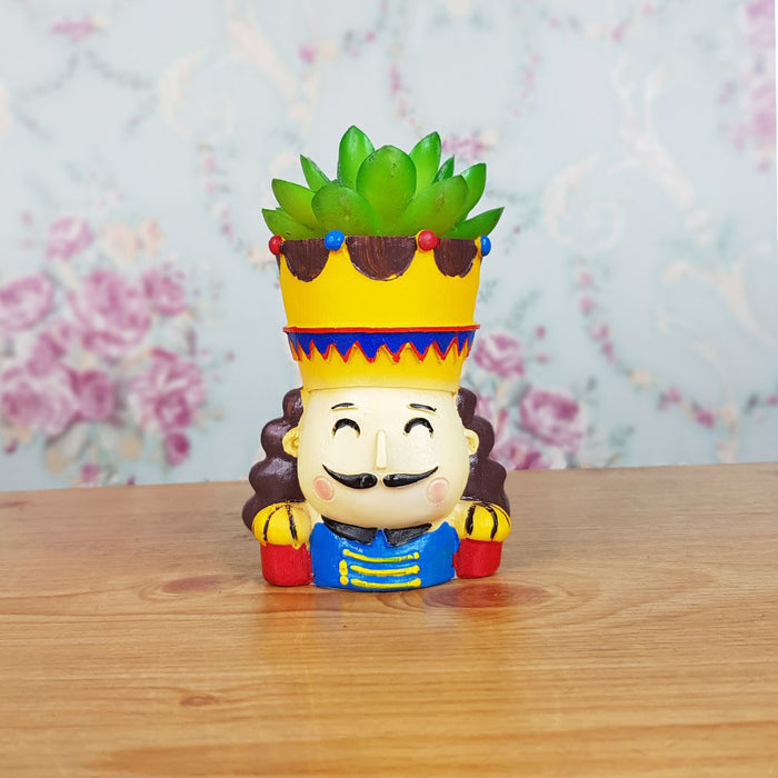 King Succulent Pot for Home and Balcony Decoration